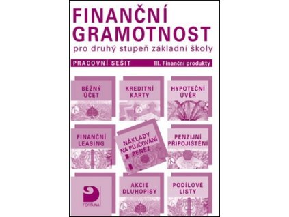 Finanční gramotnost pro druhý stupeň základní školy