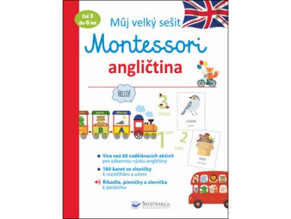 Můj velký sešit Montessori angličtina