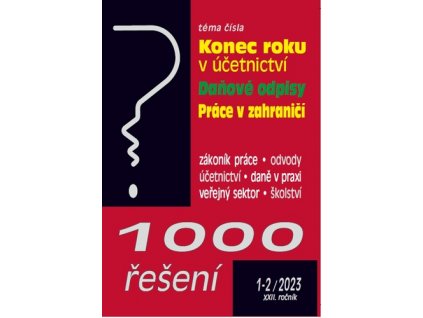 1000 řešení 1-2/2023