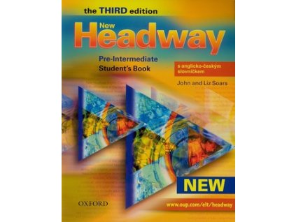 New Headway Pre-Intermediate Third edition Student´s Book with czech wordlist