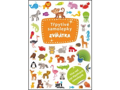 Třpytivé samolepky Zvířátka