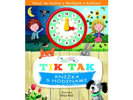 Tik tak Knížka s hodinami