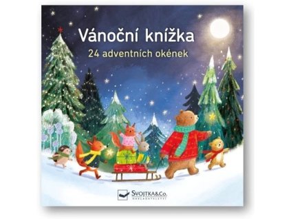 Vánoční knížka 24 adventních okének