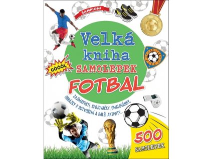 Velká kniha samolepek Fotbal