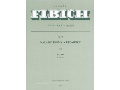 Nálady, dojmy a upomínky op. 41/III