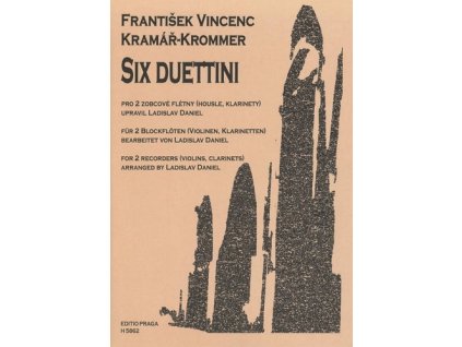 Six duettini pro dvě zobcové flétny