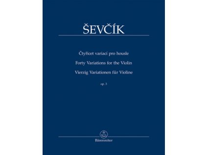 Čtyřicet variací pro housle op. 3