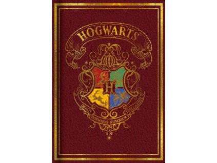 Blok A5 Harry Potter Colourful červený