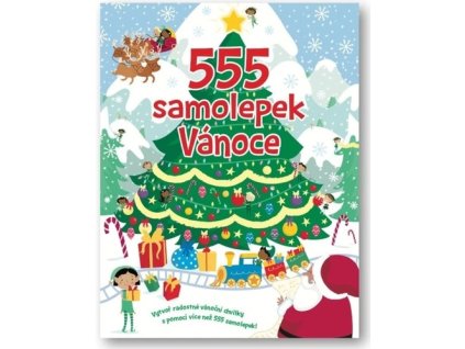 555 samolepek Vánoce