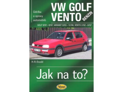 VW Golf benzin 9/91 - 8/97, Variant 9/93 - 12/98, Vento 2/92 - 8/97