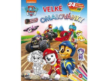 Velké omalovánky Tlapková patrola