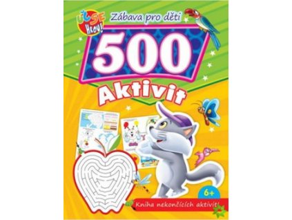 Zábava pro děti 500 aktivit Kočička