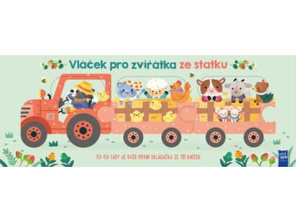 Vláček pro zvířátka ze statku