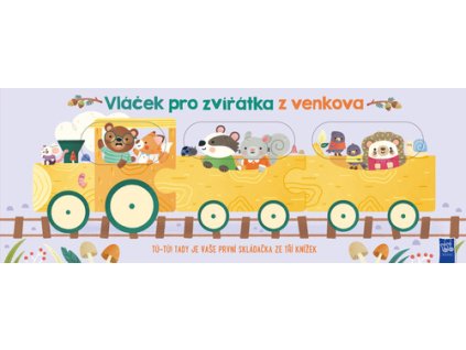 Vláček pro zvířátka z venkova