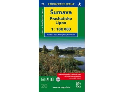 Šumava Prachaticko Lipno 1:100 000