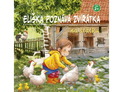 Eliška poznává zvířátka na statku