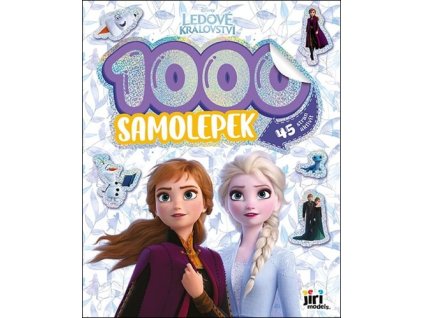1000 samolepek s aktivitami Ledové království