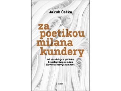 Za poetikou Milana Kundery