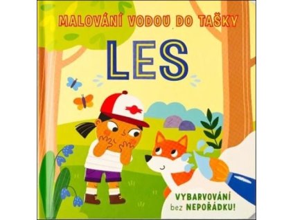 Malování vodou do tašky Les