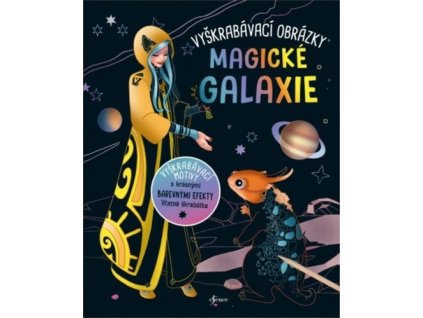 Vyškrabávací obrázky Magické galaxie