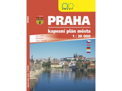 Praha kapesní plán města