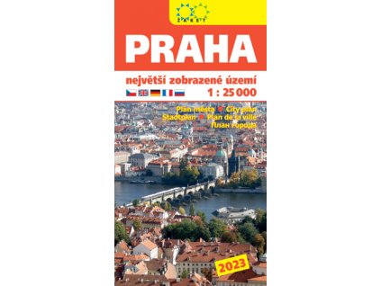 Praha největší zobrazené území 2023