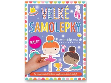 Velké samolepky pro malé ruce Balet