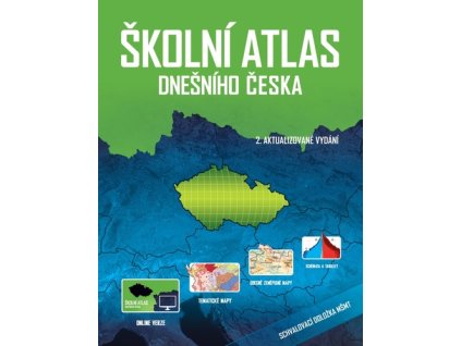 Školní atlas dnešního Česka