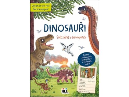 Svět zvířat v samolepkách Dinosauři