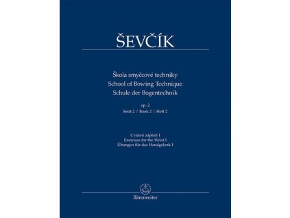 Škola smyčcové techniky op. 2, sešit 2