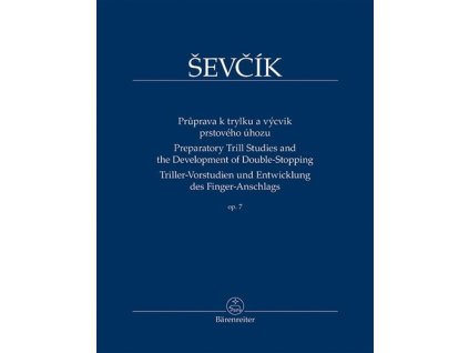 Průprava k trylku a výcvik prstového úhozu op. 7
