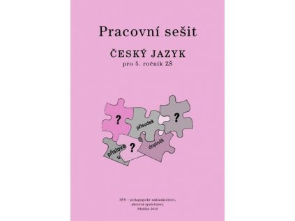 Pracovní sešit Český jazyk pro 5. ročník ZŠ