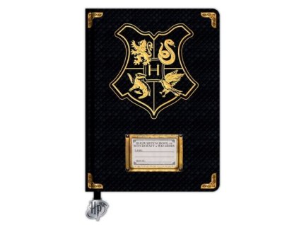 Blok A5 Harry Potter černý