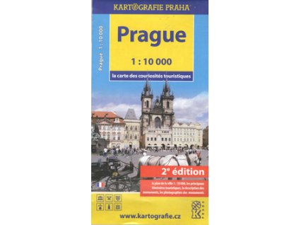 Praha mapa turistických zajímavostí