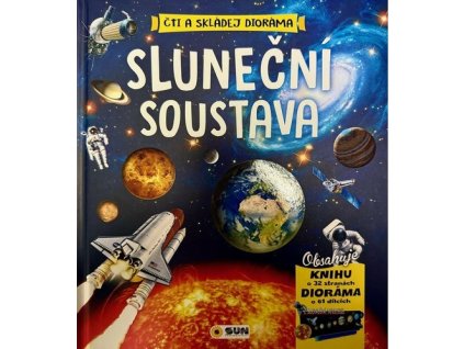 Sluneční soustava Čti a skládej dioráma
