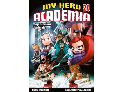 My Hero Academia 20 Moje hrdinská akademie