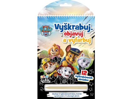 Vyškrabuj, objavuj, vyfarbuj Labková patrola