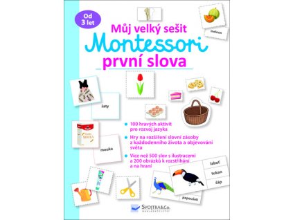 Můj velký sešit Montessori první slova