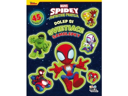 Dolep si svietiace samolepky Spidey