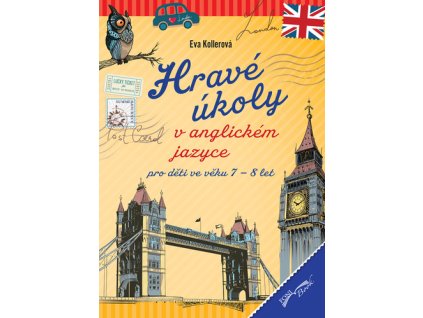 Hravé úkoly v anglickém jazyce pro děti ve věku 7-8 let