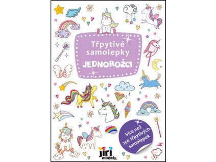 Třpytivé samolepky Jednorožci