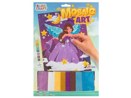 Mozaika A4 podle čísel Víla