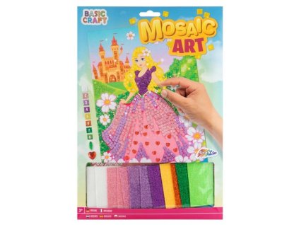Mozaika A4 podle čísel Princezna