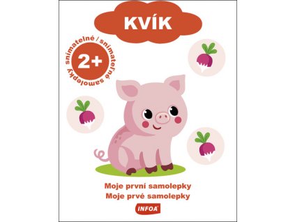 Kvík Moje první samolepky/Moje prvé samolepky