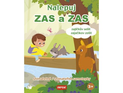 Nalepuj ZAS a ZAS zajíčkův sešit/zajačikov zošit