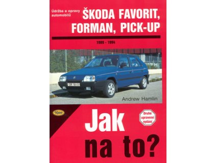 Škoda Favorit, Forman, Pick-up 1989 - 1994