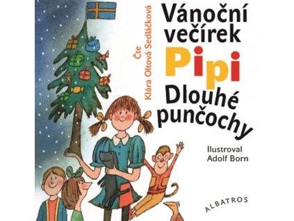 Vánoční večírek Pipi Dlouhé punčochy (audiokniha pro děti)