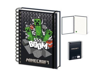 Minecraft blok A5 lentikulární