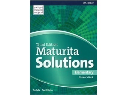 Maturita Solutions Student's Book Elementary (SK Edition)