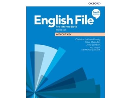 English File Fourth Edition Pre-Intermediate Workbook without Answer Key